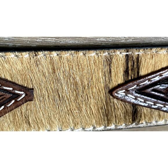 Ariat Genuine Leather & Cowhide Western Belt Size 40 (New with Tag) main image 4